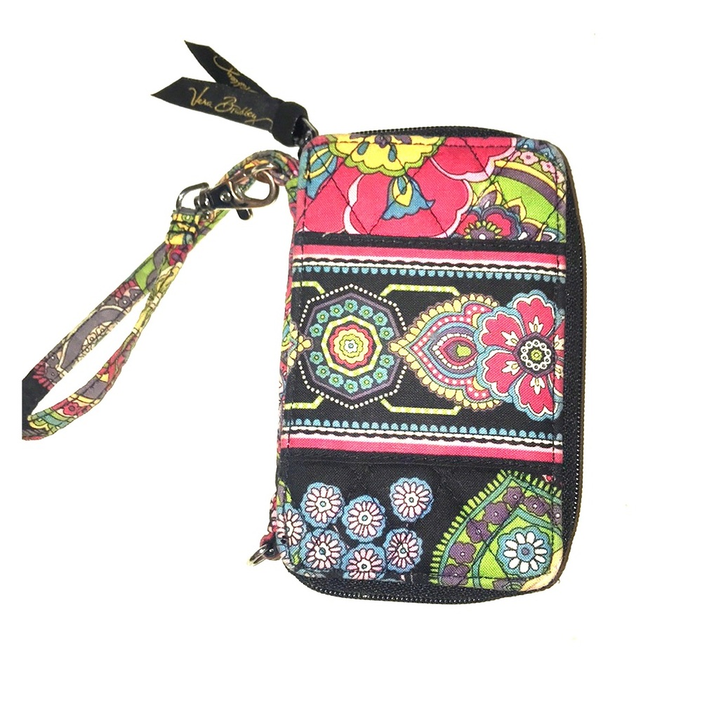 Vera Bradley Symphony in hue patterned wristlet